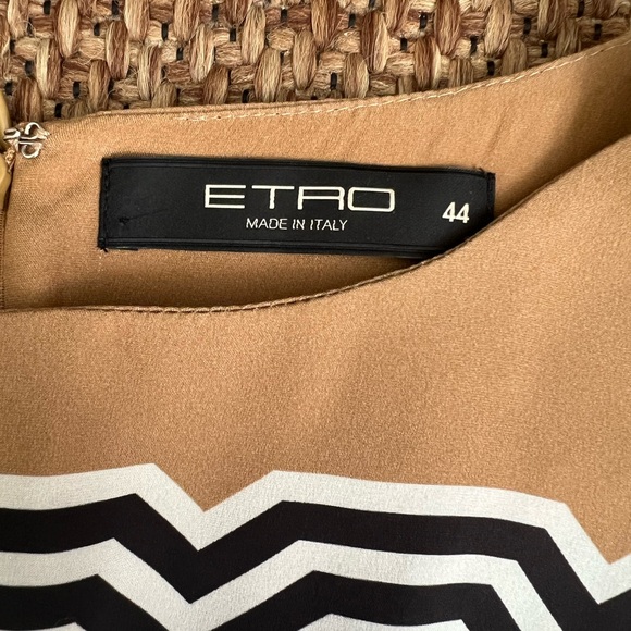 ETRO silk dress 44 - Picture 3 of 6